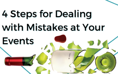 Dealing with Mistakes at Your Events