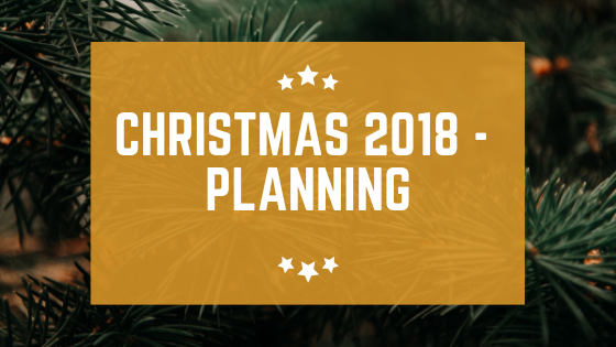 Christmas Dinner 2018 – Planning