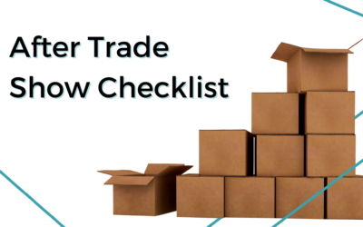 After Trade Show Checklist